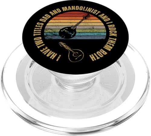 Mandolinist And Dad Proud Funny Men Mandoline PopSockets PopGrip für MagSafe Mandolinist And Dad Proud Funny Men Mandoline PopSockets PopGrip für MagSafe von Gifts For Mandolin Players