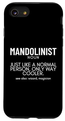 Mandolinist Definition Mandoline Stolzer Lustiger Mandolinenspieler Hülle für iPhone SE (2020) / 7 / 8 von Gifts For Mandolin Players
