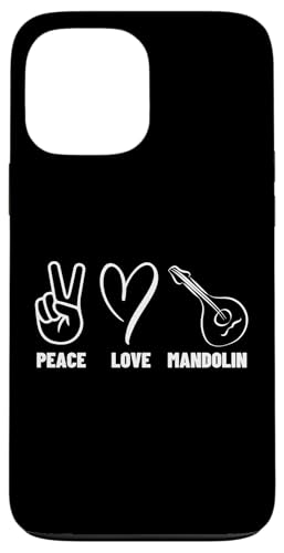 Mandolinist Peace Love Mandoline Männer Frauen Mandolinenspieler Hülle für iPhone 13 Pro Max Mandolinist Peace Love Mandoline Männer Frauen Mandolinenspieler Hülle für iPhone 13 Pro Max von Gifts For Mandolin Players