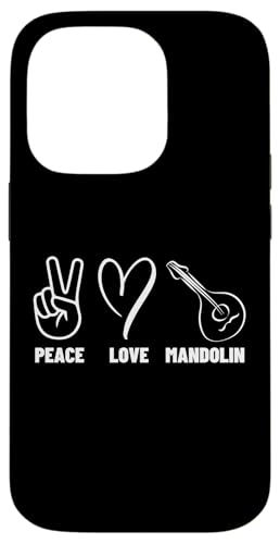 Mandolinist Peace Love Mandoline Männer Frauen Mandolinenspieler Hülle für iPhone 14 Pro Mandolinist Peace Love Mandoline Männer Frauen Mandolinenspieler Hülle für iPhone 14 Pro von Gifts For Mandolin Players