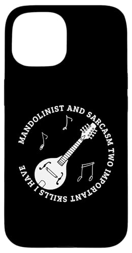 Mandolinist und Sarkasmus Lustiger Mandolinenspieler Hülle für iPhone 15 Mandolinist und Sarkasmus Lustiger Mandolinenspieler Hülle für iPhone 15 von Gifts For Mandolin Players