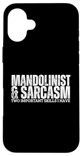 Mandolinist und Sarkasmus Lustiger Mandolinenspieler Hülle für iPhone 16 Plus Mandolinist und Sarkasmus Lustiger Mandolinenspieler Hülle für iPhone 16 Plus von Gifts For Mandolin Players