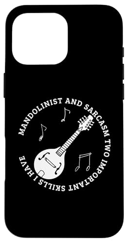 Mandolinist und Sarkasmus Lustiger Mandolinenspieler Hülle für iPhone 16 Pro Max Mandolinist und Sarkasmus Lustiger Mandolinenspieler Hülle für iPhone 16 Pro Max von Gifts For Mandolin Players