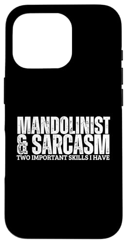 Mandolinist und Sarkasmus Lustiger Mandolinenspieler Hülle für iPhone 16 Pro Mandolinist und Sarkasmus Lustiger Mandolinenspieler Hülle für iPhone 16 Pro von Gifts For Mandolin Players