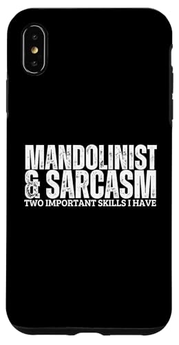 Mandolinist und Sarkasmus Lustiger Mandolinenspieler Hülle für iPhone XS Max Mandolinist und Sarkasmus Lustiger Mandolinenspieler Hülle für iPhone XS Max von Gifts For Mandolin Players