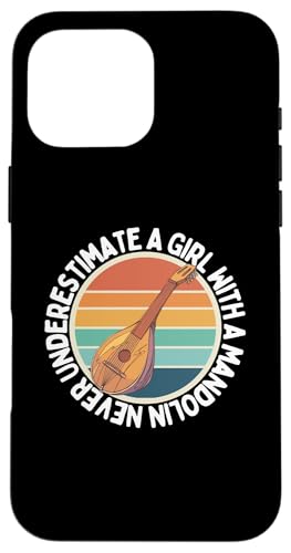 Never Underestimate A Girl With A Mandoline Women Mandolinist Hülle für iPhone 16 Pro Max Never Underestimate A Girl With A Mandoline Women Mandolinist Hülle für iPhone 16 Pro Max von Gifts For Mandolin Players