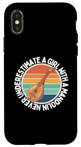 Never Underestimate A Girl With A Mandoline Women Mandolinist Hülle für iPhone X/XS Never Underestimate A Girl With A Mandoline Women Mandolinist Hülle für iPhone X/XS von Gifts For Mandolin Players
