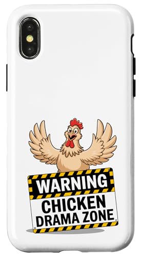 Hühnerzubehör Hühnerstück Geflügelbauer Hahn Hülle für iPhone X/XS Hühnerzubehör Hühnerstück Geflügelbauer Hahn Hülle für iPhone X/XS von Gifts For People Raising Chickens