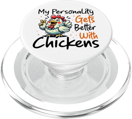 Hühnerzubehör Hühnerstück Geflügelbauer Hahn PopSockets PopGrip für MagSafe Hühnerzubehör Hühnerstück Geflügelbauer Hahn PopSockets PopGrip für MagSafe von Gifts For People Raising Chickens