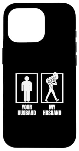 Dein Mann Mein Mann Tuba Ehefrau Lustiger Tubist Hülle für iPhone 16 Pro Dein Mann Mein Mann Tuba Ehefrau Lustiger Tubist Hülle für iPhone 16 Pro von Gifts For Tuba Players