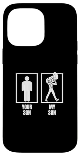 Dein Sohn Mein Sohn Tuba Papa Mama Lustiger Tubist Hülle für iPhone 14 Pro Max Dein Sohn Mein Sohn Tuba Papa Mama Lustiger Tubist Hülle für iPhone 14 Pro Max von Gifts For Tuba Players
