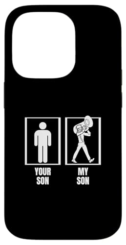 Dein Sohn Mein Sohn Tuba Papa Mama Lustiger Tubist Hülle für iPhone 14 Pro Dein Sohn Mein Sohn Tuba Papa Mama Lustiger Tubist Hülle für iPhone 14 Pro von Gifts For Tuba Players