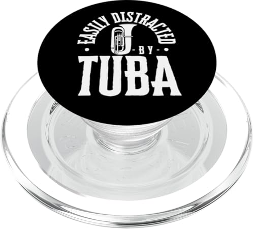 Leicht abgelenkt von Tuba Funny Tubist PopSockets PopGrip für MagSafe Leicht abgelenkt von Tuba Funny Tubist PopSockets PopGrip für MagSafe von Gifts For Tuba Players