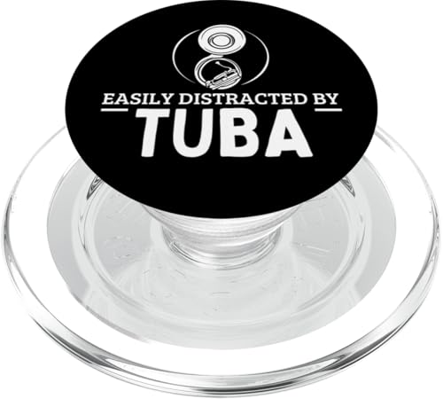 Leicht abgelenkt von Tuba Funny Tubist PopSockets PopGrip für MagSafe Leicht abgelenkt von Tuba Funny Tubist PopSockets PopGrip für MagSafe von Gifts For Tuba Players