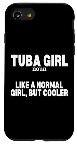 Tuba Girl Definition Lustige Frauen Tubist Hülle für iPhone SE (2020) / 7 / 8 von Gifts For Tuba Players