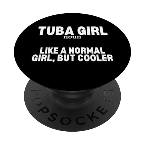 Tuba Girl Definition Lustige Frauen Tubist PopSockets Klebender PopGrip Tuba Girl Definition Lustige Frauen Tubist PopSockets Klebender PopGrip von Gifts For Tuba Players