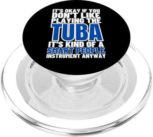 Tuba ist für kluge Leute Lustiger Tubist PopSockets PopGrip für MagSafe Tuba ist für kluge Leute Lustiger Tubist PopSockets PopGrip für MagSafe von Gifts For Tuba Players