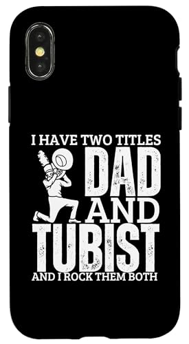 Tubist And Dad Proud Lustige Männertuba Hülle für iPhone X/XS Tubist And Dad Proud Lustige Männertuba Hülle für iPhone X/XS von Gifts For Tuba Players
