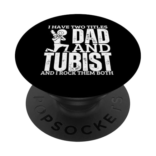 Tubist And Dad Proud Lustige Männertuba PopSockets Klebender PopGrip Tubist And Dad Proud Lustige Männertuba PopSockets Klebender PopGrip von Gifts For Tuba Players