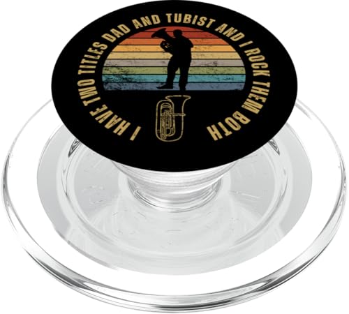 Tubist And Dad Proud Lustige Männertuba PopSockets PopGrip für MagSafe Tubist And Dad Proud Lustige Männertuba PopSockets PopGrip für MagSafe von Gifts For Tuba Players