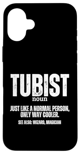 Tubist Definition Tuba Stolzer lustiger Tubaspieler Hülle für iPhone 16 Plus Tubist Definition Tuba Stolzer lustiger Tubaspieler Hülle für iPhone 16 Plus von Gifts For Tuba Players