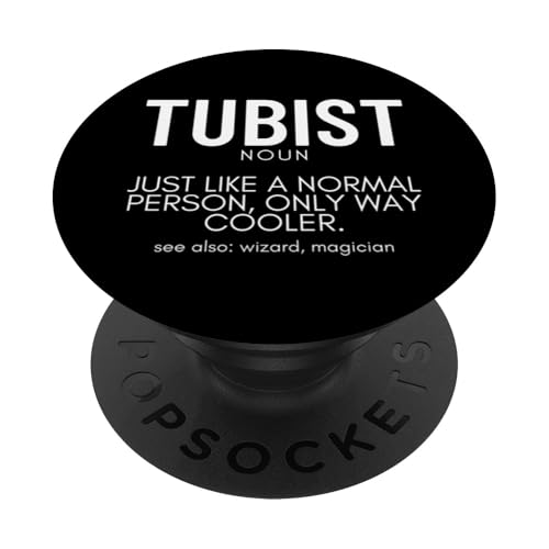 Tubist Definition Tuba Stolzer lustiger Tubaspieler PopSockets Klebender PopGrip Tubist Definition Tuba Stolzer lustiger Tubaspieler PopSockets Klebender PopGrip von Gifts For Tuba Players