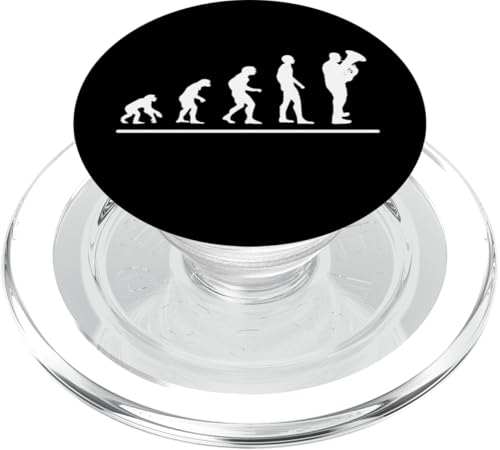 Tubist Evolution Tuba für Herren Lustiger Tubaspieler PopSockets PopGrip für MagSafe Tubist Evolution Tuba für Herren Lustiger Tubaspieler PopSockets PopGrip für MagSafe von Gifts For Tuba Players