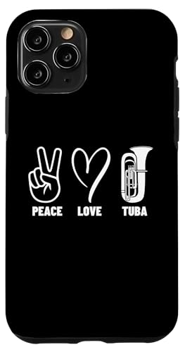 Tubist Peace Love Tuba Proud Herren-Tubaspieler Hülle für iPhone 11 Pro Tubist Peace Love Tuba Proud Herren-Tubaspieler Hülle für iPhone 11 Pro von Gifts For Tuba Players