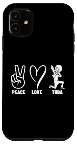 Tubist Peace Love Tuba Proud Herren-Tubaspieler Hülle für iPhone 11 Tubist Peace Love Tuba Proud Herren-Tubaspieler Hülle für iPhone 11 von Gifts For Tuba Players