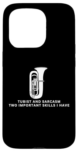 Tubist und Sarkasmus Lustiger Tubaspieler Hülle für iPhone 15 Pro Tubist und Sarkasmus Lustiger Tubaspieler Hülle für iPhone 15 Pro von Gifts For Tuba Players