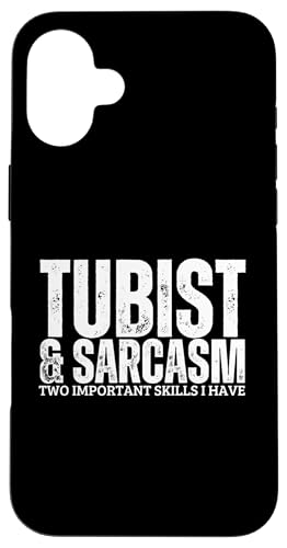 Tubist und Sarkasmus Lustiger Tubaspieler Hülle für iPhone 16 Plus Tubist und Sarkasmus Lustiger Tubaspieler Hülle für iPhone 16 Plus von Gifts For Tuba Players