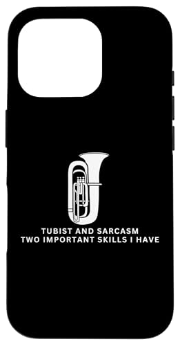 Tubist und Sarkasmus Lustiger Tubaspieler Hülle für iPhone 16 Pro Tubist und Sarkasmus Lustiger Tubaspieler Hülle für iPhone 16 Pro von Gifts For Tuba Players