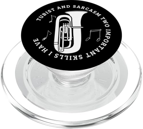 Tubist und Sarkasmus Lustiger Tubaspieler PopSockets PopGrip für MagSafe Tubist und Sarkasmus Lustiger Tubaspieler PopSockets PopGrip für MagSafe von Gifts For Tuba Players