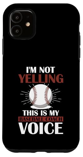 Baseball-Trainer Hülle für iPhone 11 Baseball-Trainer Hülle für iPhone 11 von Gifts for Baseball Coach Gift ideas for Men