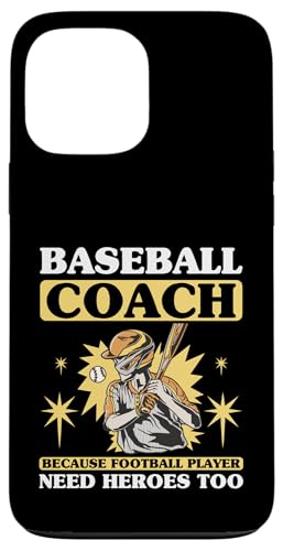 Baseball-Trainer Hülle für iPhone 13 Pro Max von Gifts for Baseball Coach Gift ideas for Men
