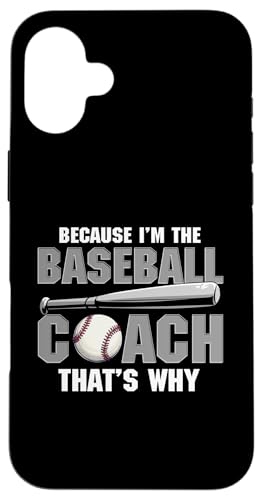 Baseball-Trainer Hülle für iPhone 16 Plus Baseball-Trainer Hülle für iPhone 16 Plus von Gifts for Baseball Coach Gift ideas for Men