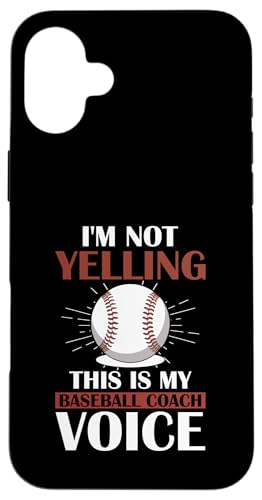 Baseball-Trainer Hülle für iPhone 16 Plus Baseball-Trainer Hülle für iPhone 16 Plus von Gifts for Baseball Coach Gift ideas for Men