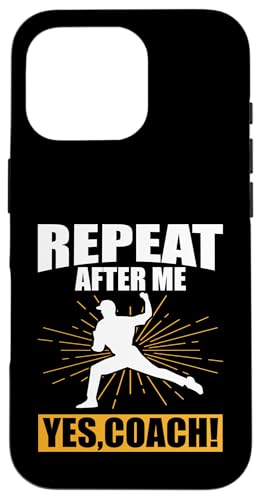 Baseball-Trainer Hülle für iPhone 16 Pro Baseball-Trainer Hülle für iPhone 16 Pro von Gifts for Baseball Coach Gift ideas for Men