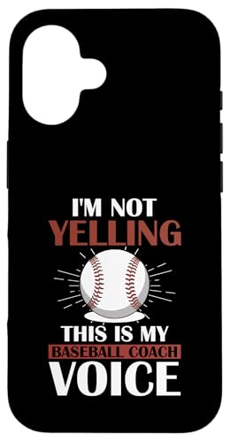 Baseball-Trainer Hülle für iPhone 16 Baseball-Trainer Hülle für iPhone 16 von Gifts for Baseball Coach Gift ideas for Men