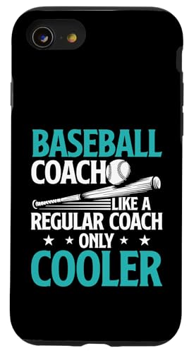 Baseball-Trainer Hülle für iPhone SE (2020) / 7 / 8 von Gifts for Baseball Coach Gift ideas for Men