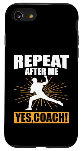 Baseball-Trainer Hülle für iPhone SE (2020) / 7 / 8 von Gifts for Baseball Coach Gift ideas for Men