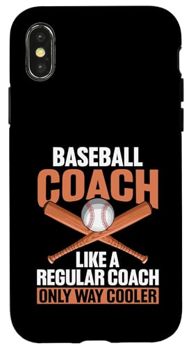 Baseball-Trainer Hülle für iPhone X/XS Baseball-Trainer Hülle für iPhone X/XS von Gifts for Baseball Coach Gift ideas for Men