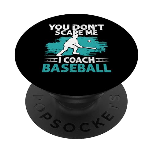Baseball-Trainer PopSockets Klebender PopGrip von Gifts for Baseball Coach Gift ideas for Men