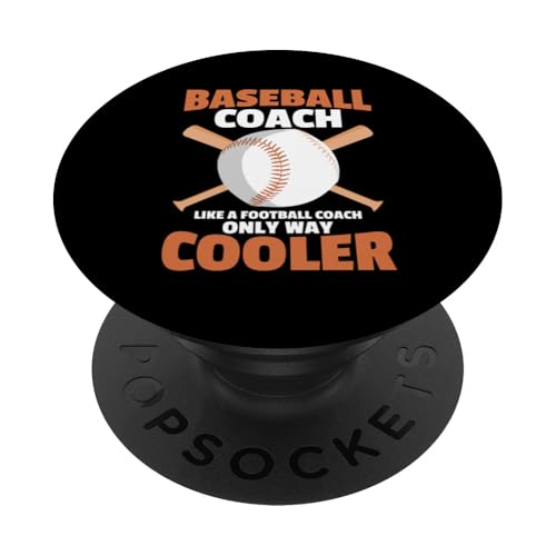 Baseball-Trainer PopSockets Klebender PopGrip von Gifts for Baseball Coach Gift ideas for Men