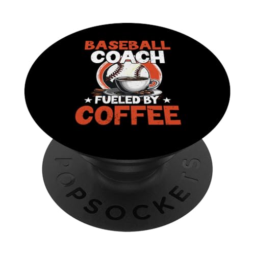 Baseball-Trainer PopSockets Klebender PopGrip von Gifts for Baseball Coach Gift ideas for Men