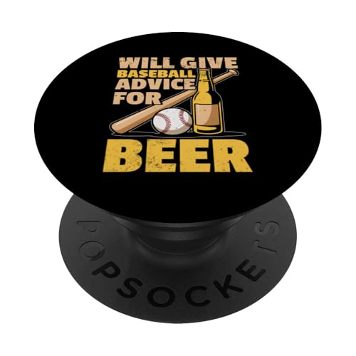 Baseball-Trainer PopSockets Klebender PopGrip von Gifts for Baseball Coach Gift ideas for Men
