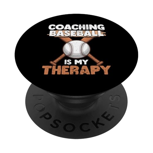 Baseball-Trainer PopSockets Klebender PopGrip von Gifts for Baseball Coach Gift ideas for Men