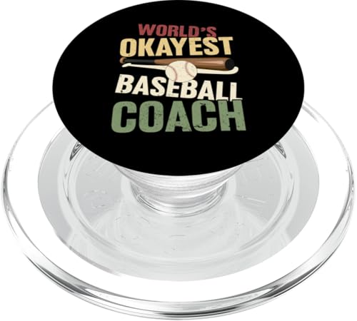 Baseball-Trainer PopSockets PopGrip für MagSafe von Gifts for Baseball Coach Gift ideas for Men
