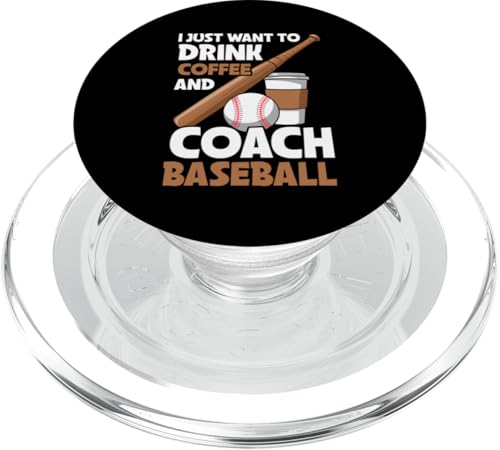 Baseball-Trainer PopSockets PopGrip für MagSafe von Gifts for Baseball Coach Gift ideas for Men