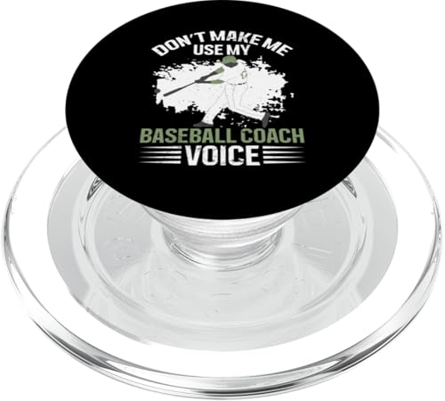 Baseball-Trainer PopSockets PopGrip für MagSafe von Gifts for Baseball Coach Gift ideas for Men